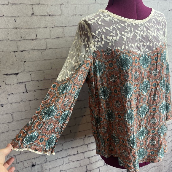 Hayden size large boho blouse - Picture 2 of 6